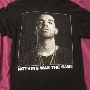 Drake’s t shirt from the album nothing was the sam
